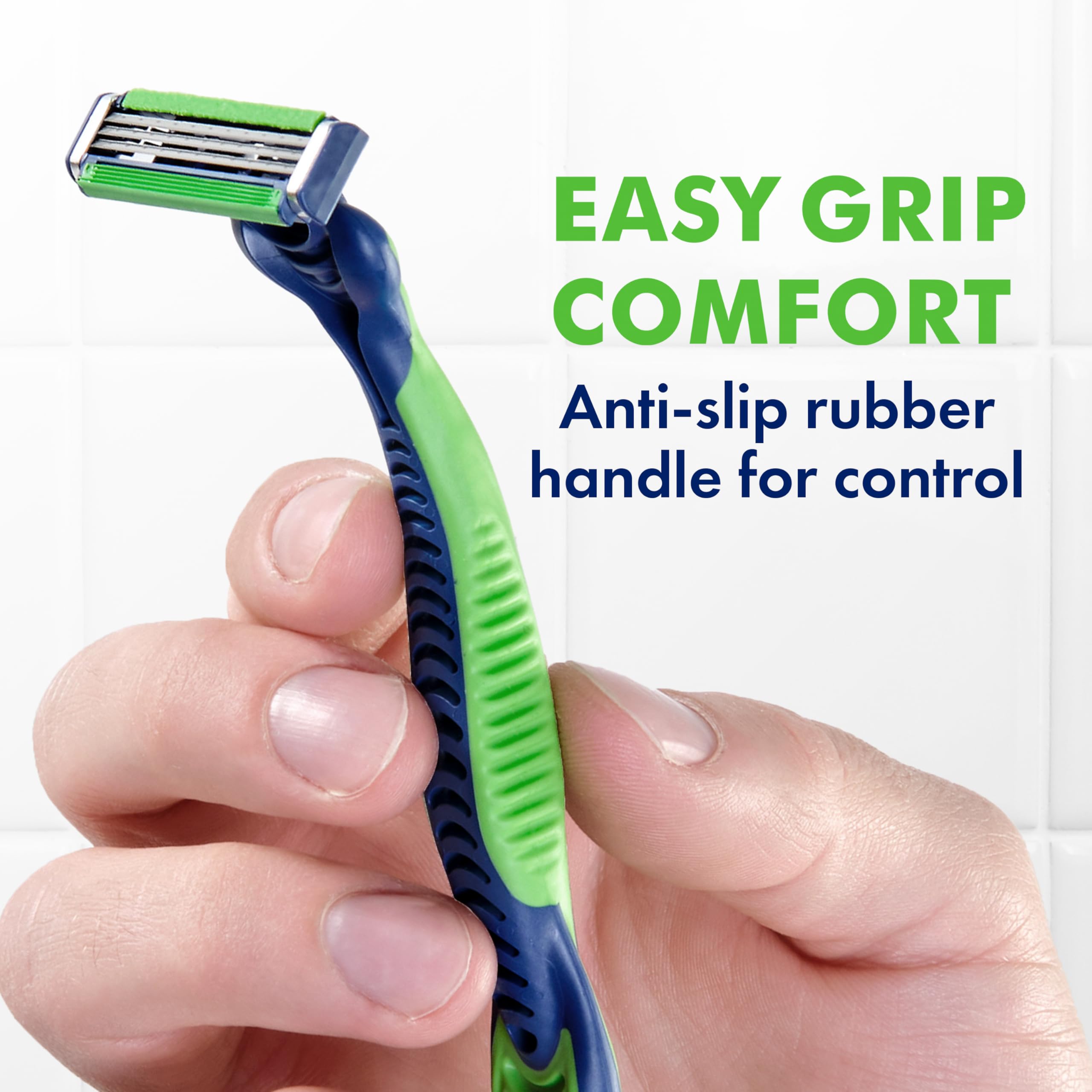 Gillette Sensor3 Sensitive Razor offers reliable everyday grooming in a two-razor pack.
