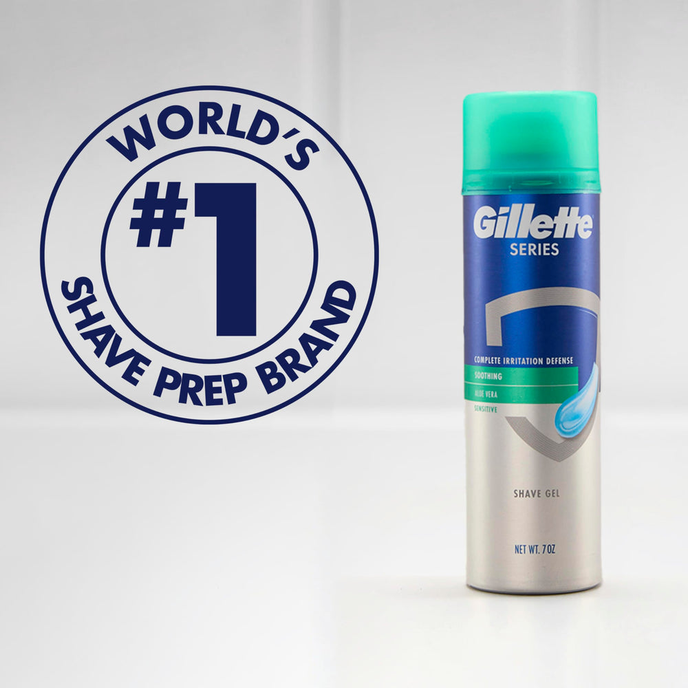 Gillette Series application close-up demonstrates easy shaving prep