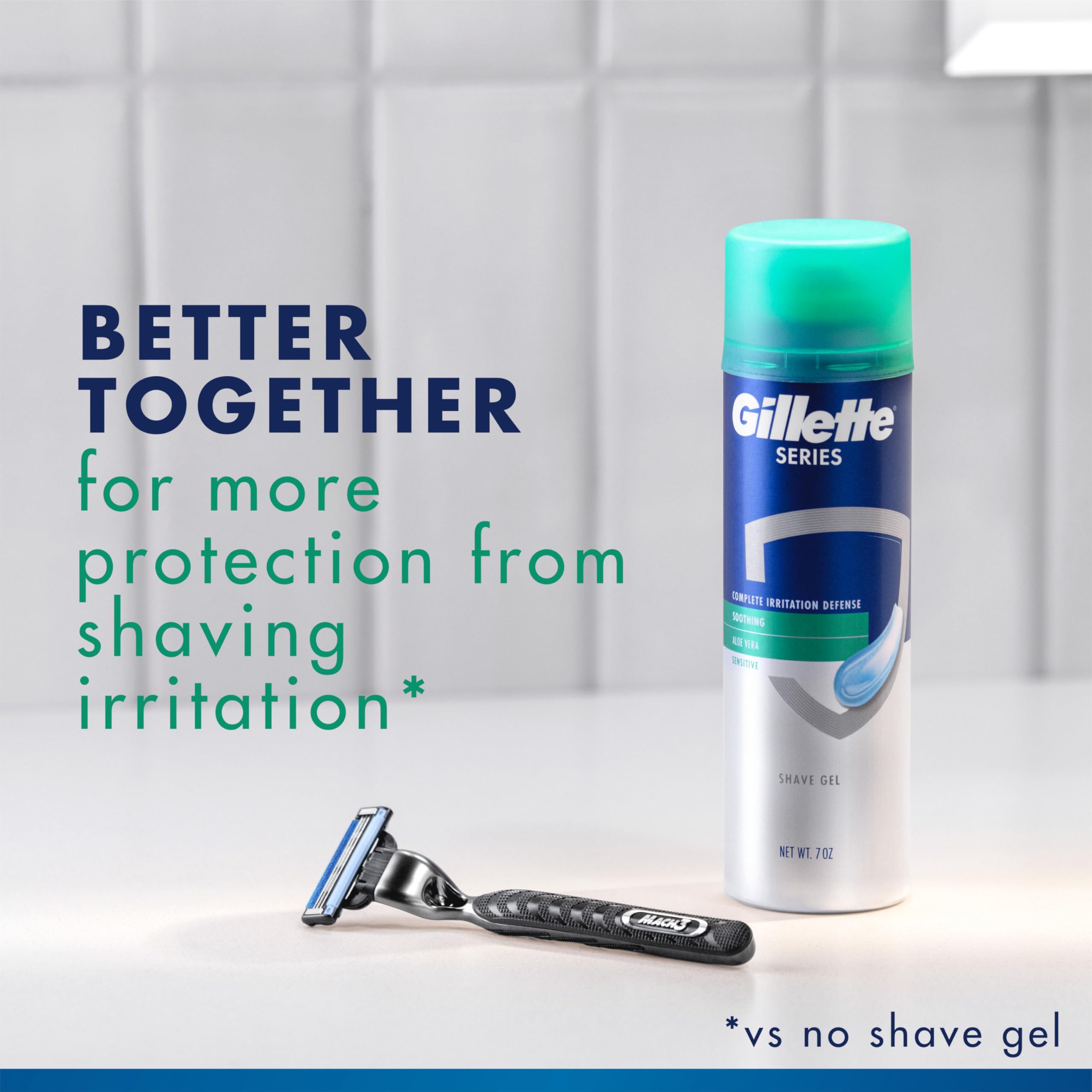 Gillette Series hydrates and softens hair for a smoother shave