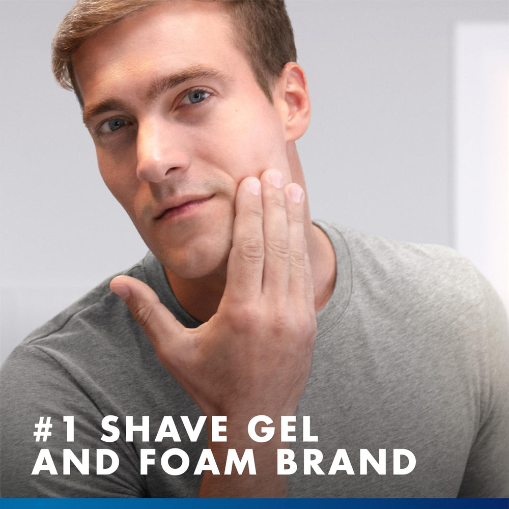 Gillette Series packaging front shows twin-pack convenience