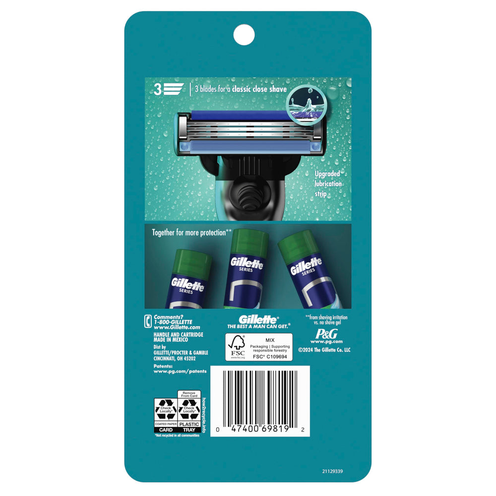 Gillette Series shaving gel pairing enhances protection during shave