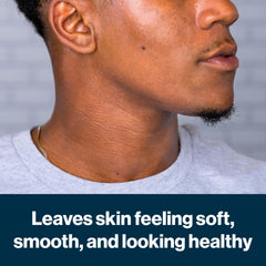 Gillette SkinGuard moisturizer texture enriched with shea butter.