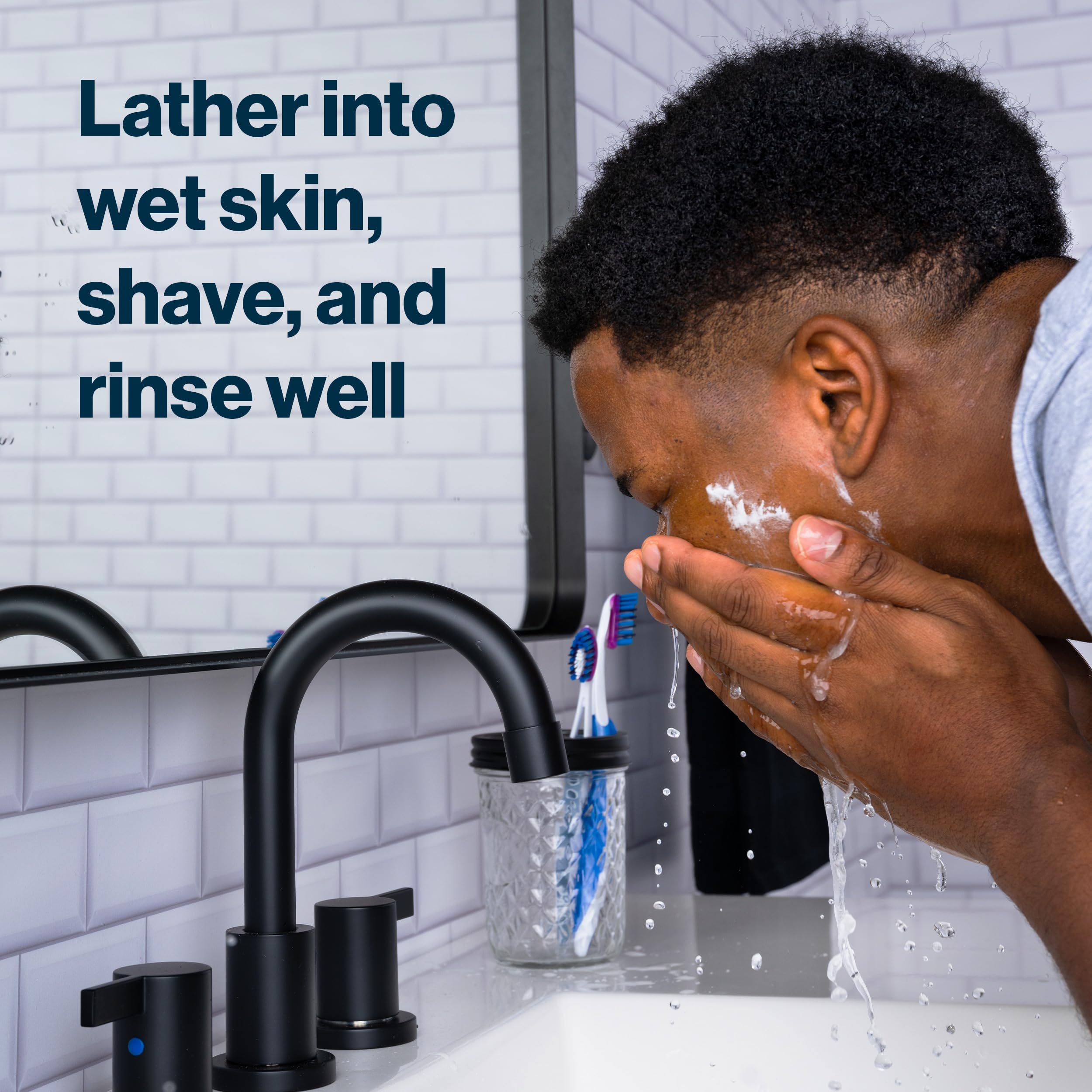 Gillette SkinGuard gel promotes a comfortable razor glide with SkinGuard razor.