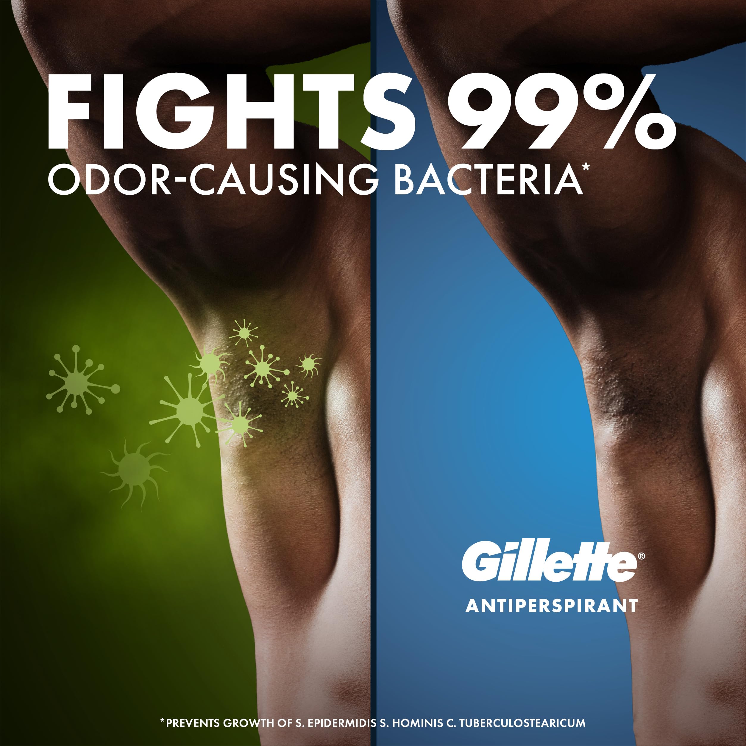 Gillette SkinShield gel desodorante, fragancia fresca para uso diario.