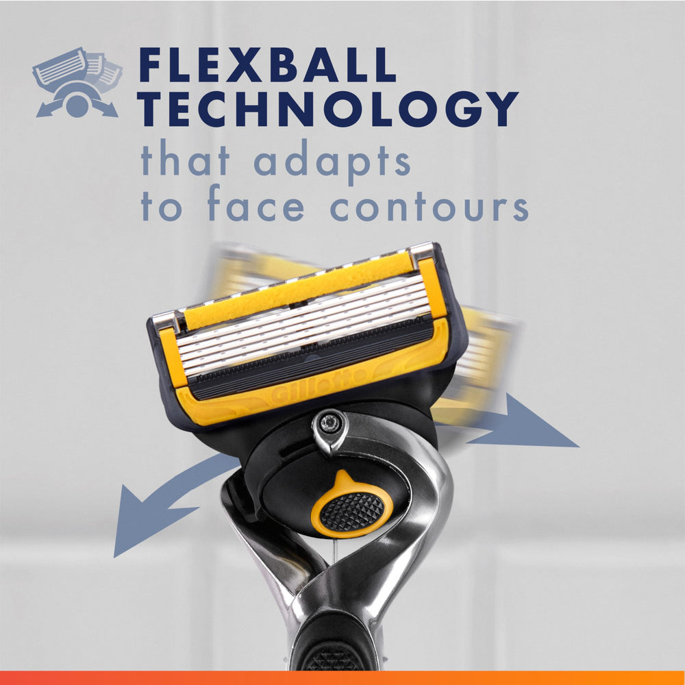 Soft microfins stretch skin for a smoother shave