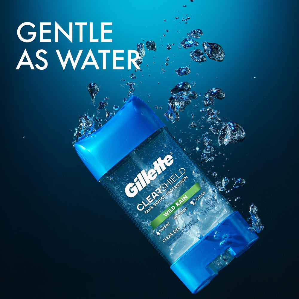 Tecnología anti-manchas blancas de Gillette para ropa limpia.