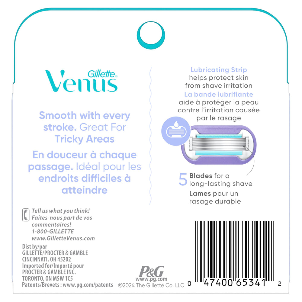 Gillette Venus blade refills fit most Venus handles for convenient replacements.