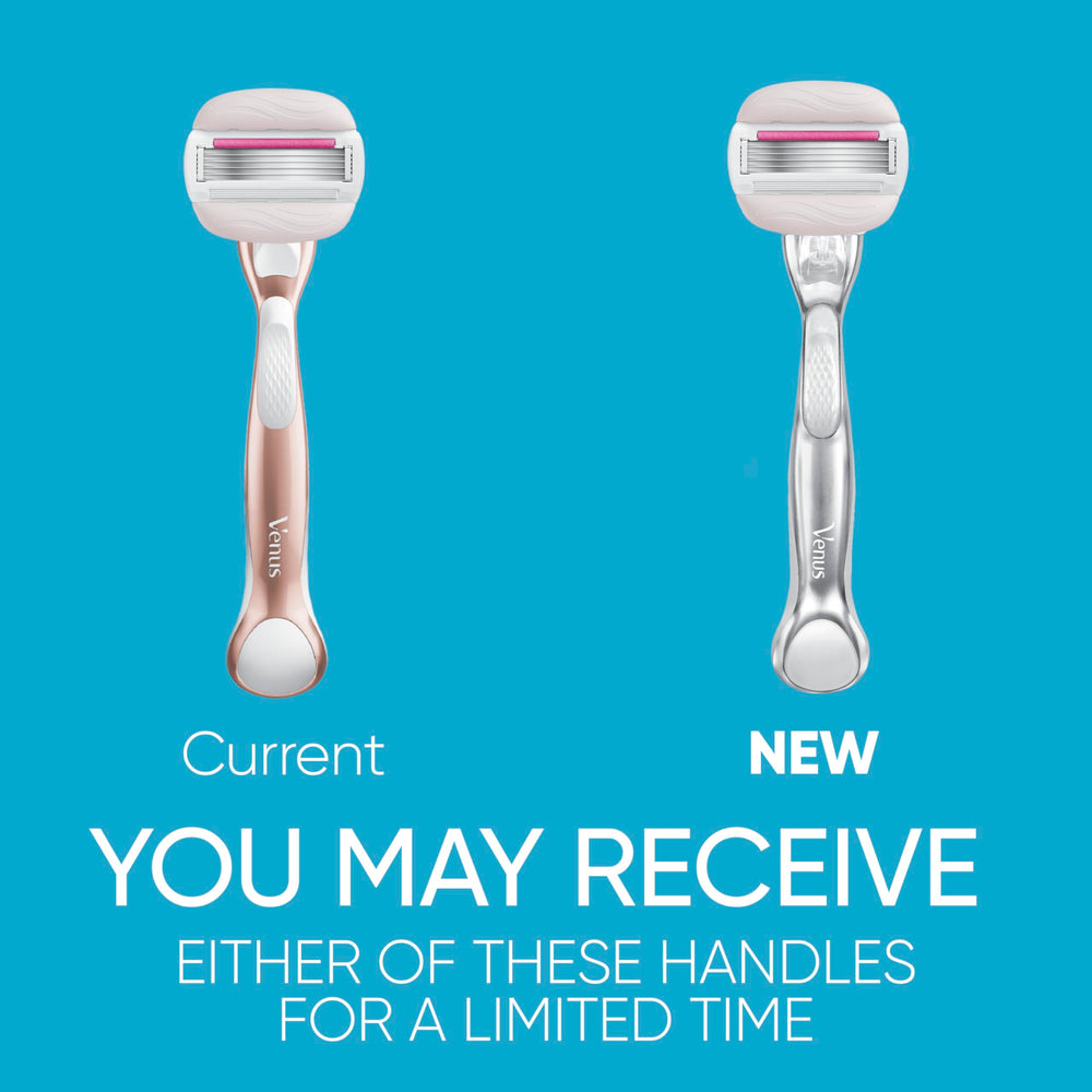 Gillette Venus ComfortGlide five-blade refill with diamond-like coating for a close shave