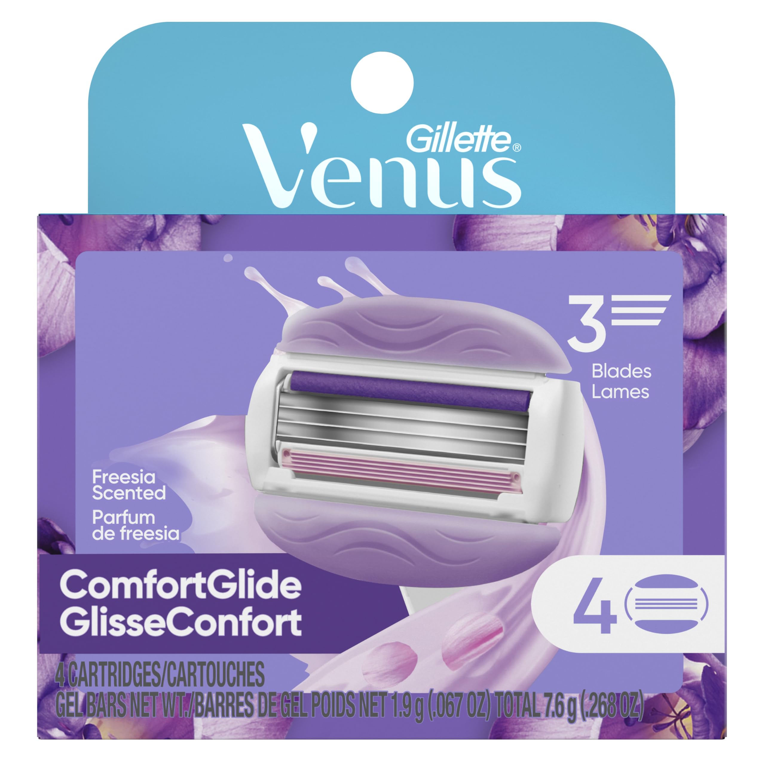 Quality blades designed for up to 30 days of shaves (based on 2x/week use).