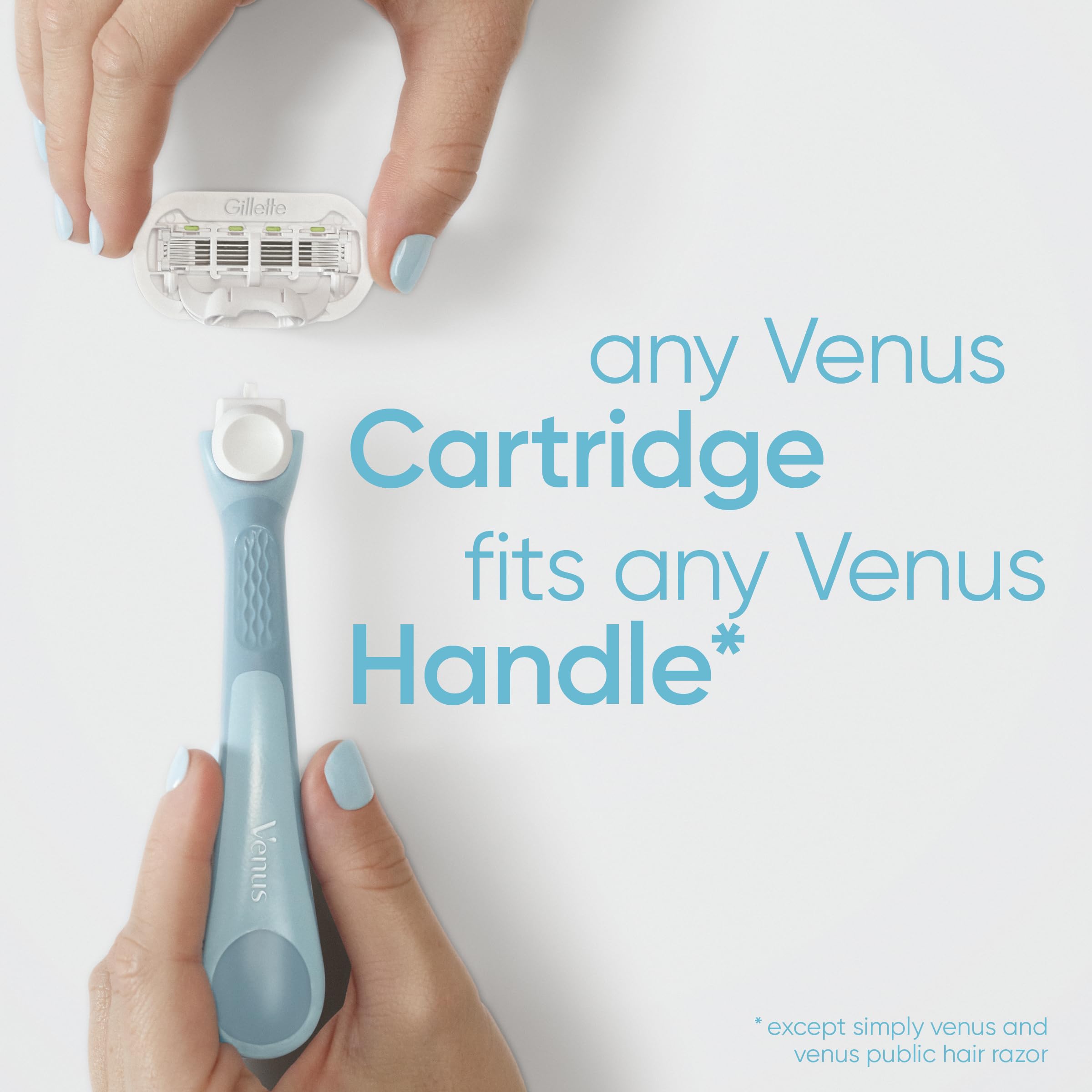 Venus refill compatibility fits most handles