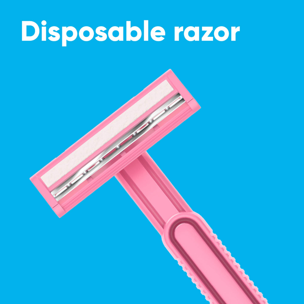 Daisy Classic Lubrastrip providing lubrication during shaving.