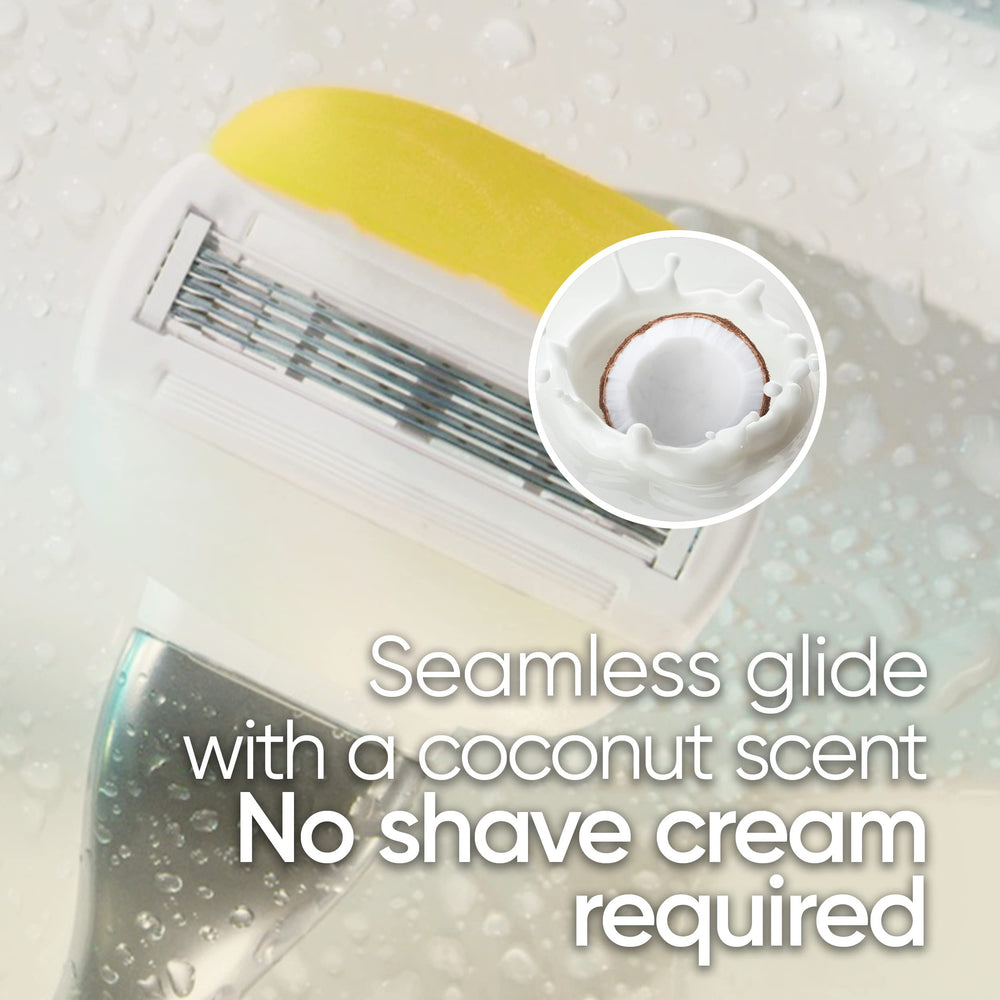 Compatible with most Venus handles for versatile shaving