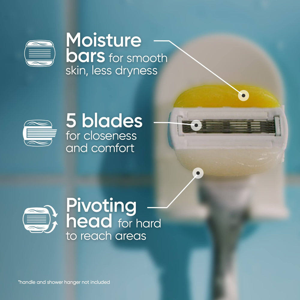 Moisture bars release coconut scent to hydrate skin during shaving