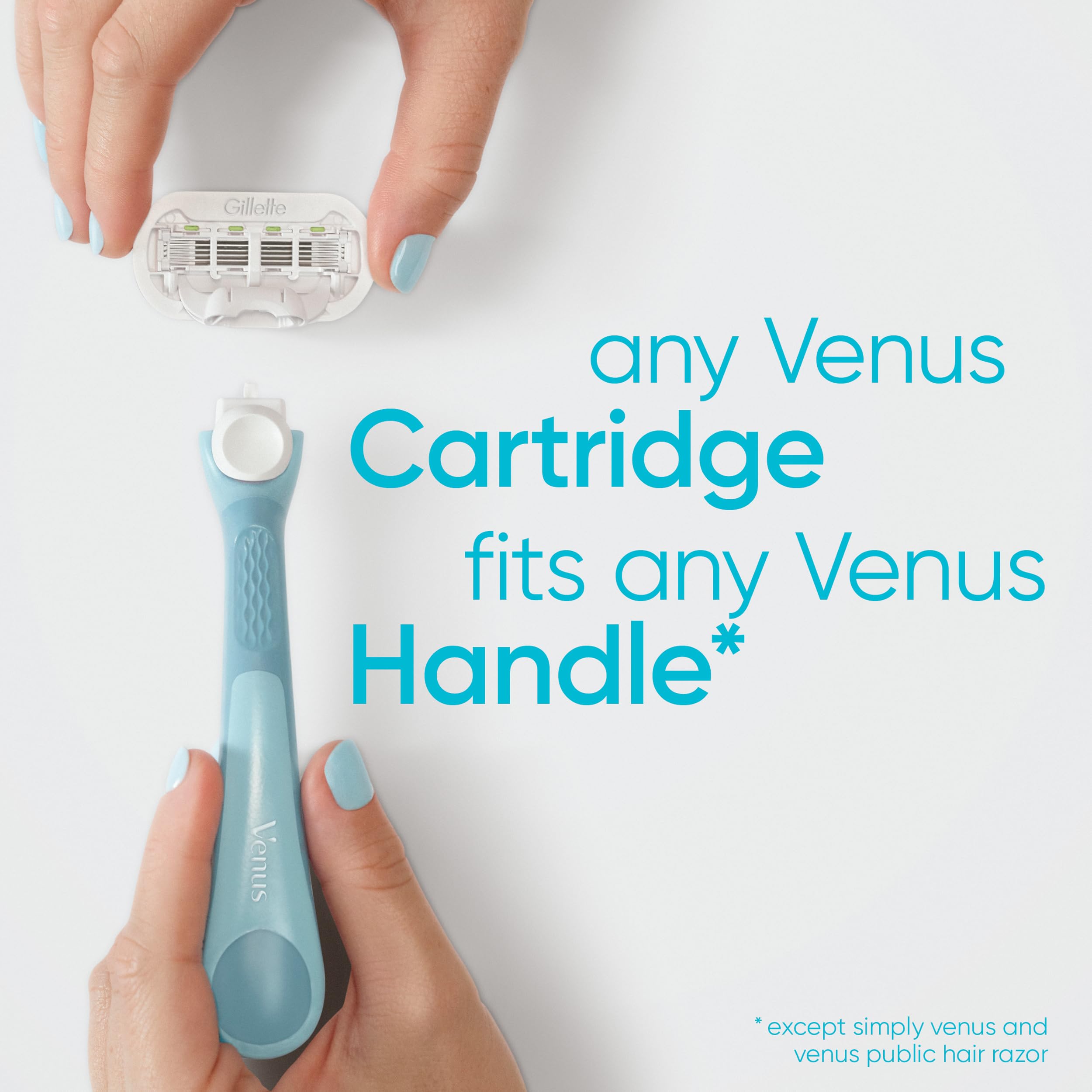 Razor in use during a comfortable shower routine.