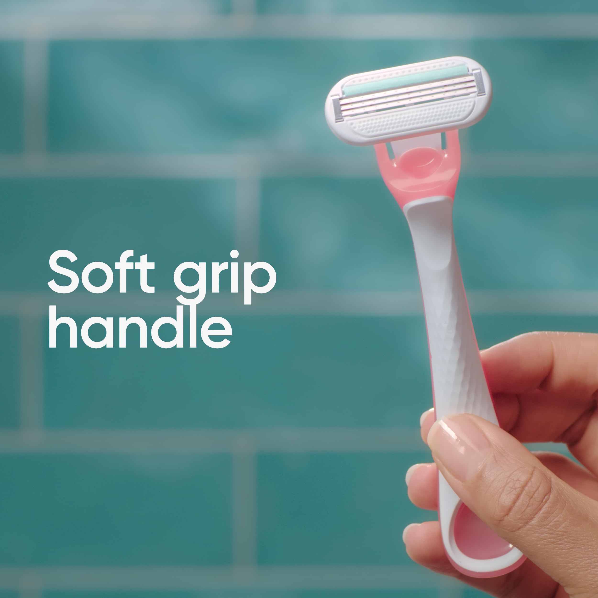 Disposable design on Gillette Venus Sensitive means no blade changes.