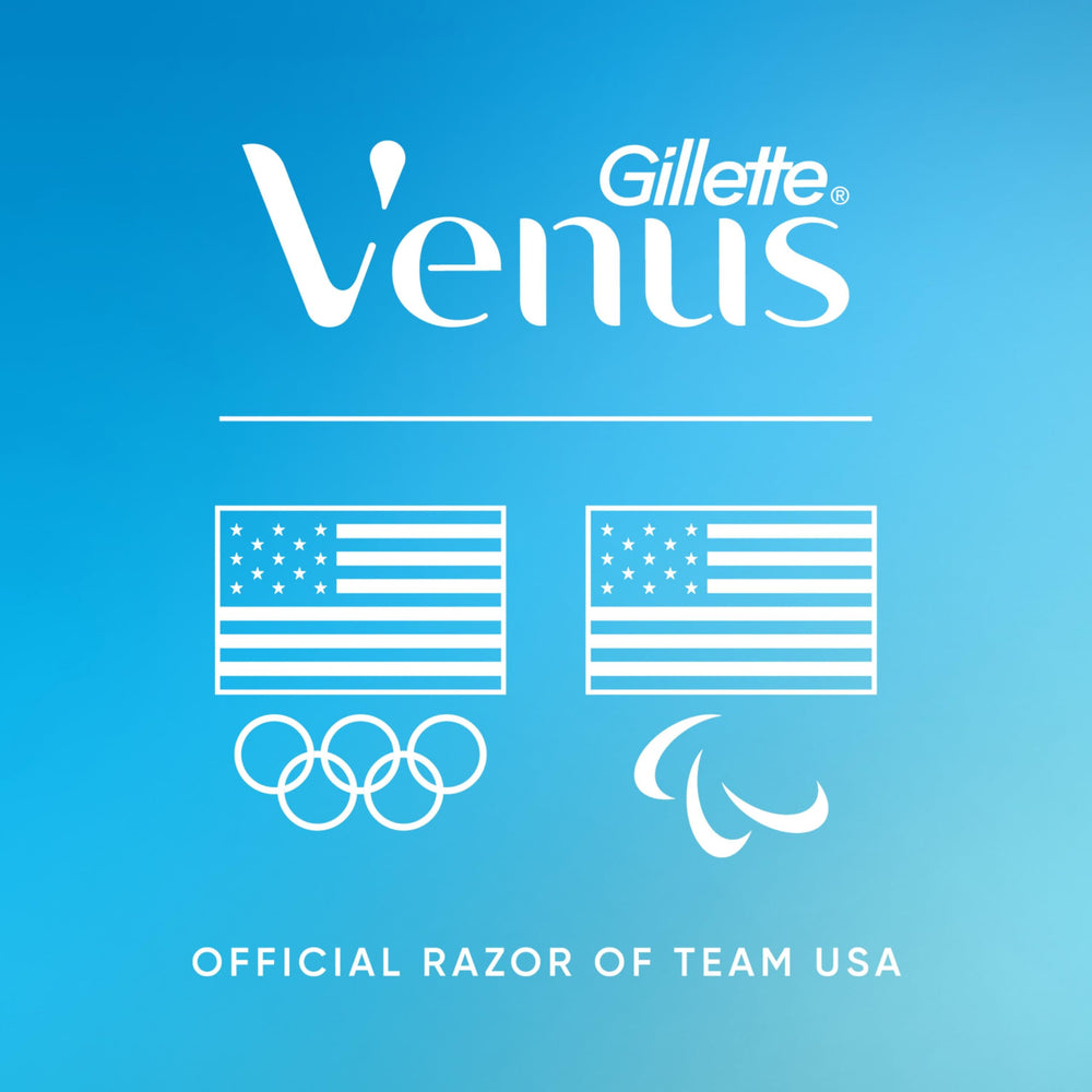 Gillette Venus sensitive-skin-design highlights comfortable daily shaving
