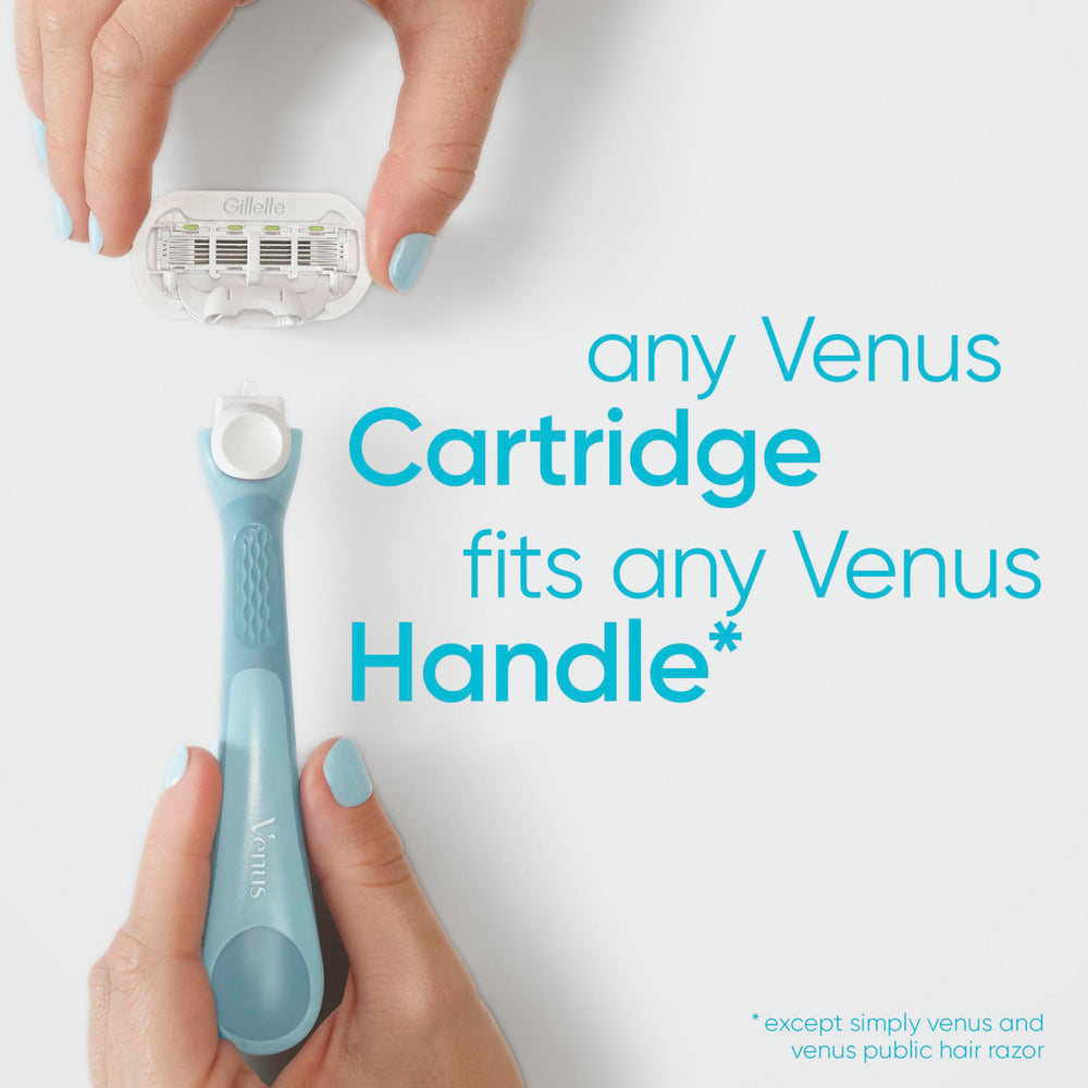 Gillette Venus Sensitive SkinElixir refill designed for comfortable sensitivity.