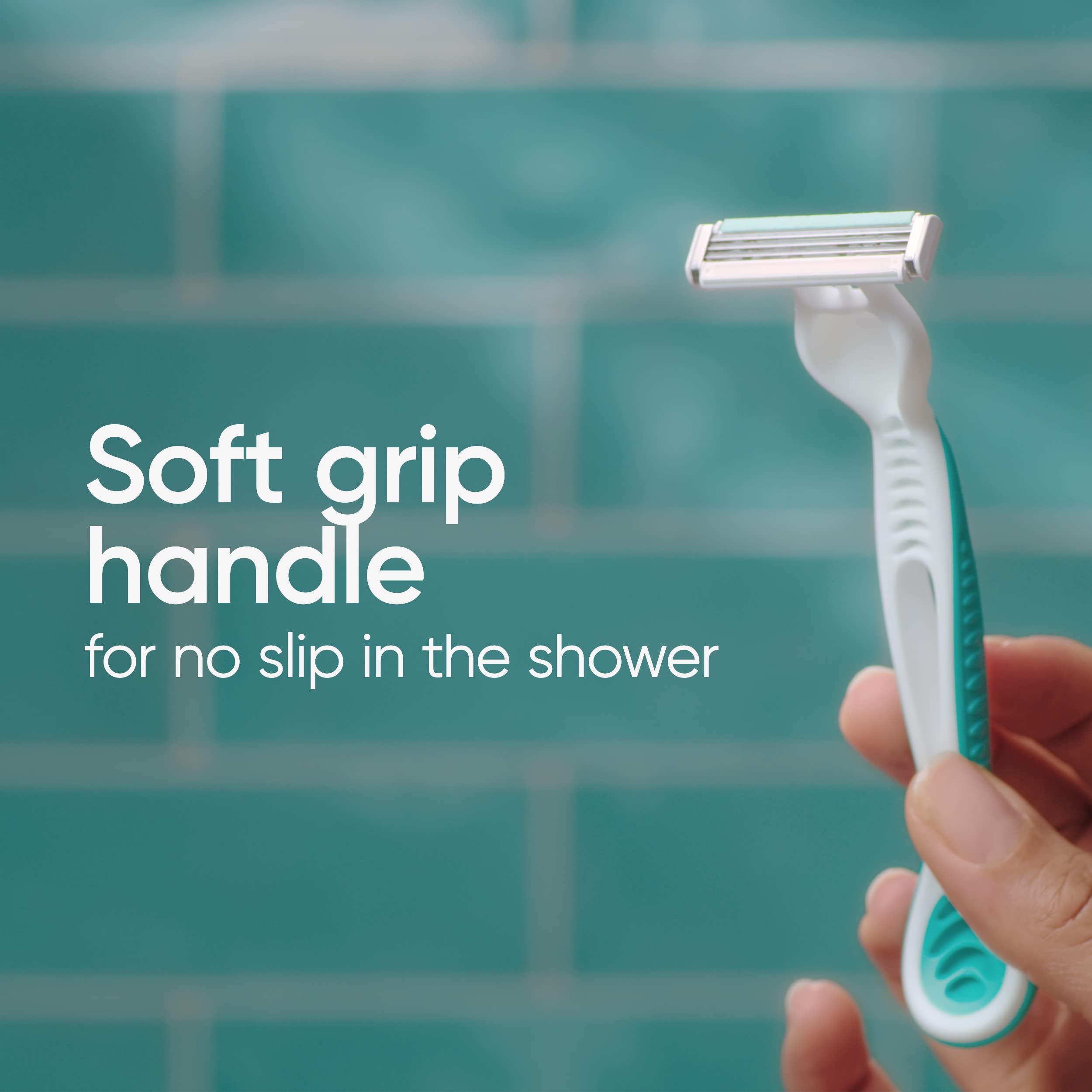 Gillette Venus Simply 3 Sensitive packaging on store shelf.