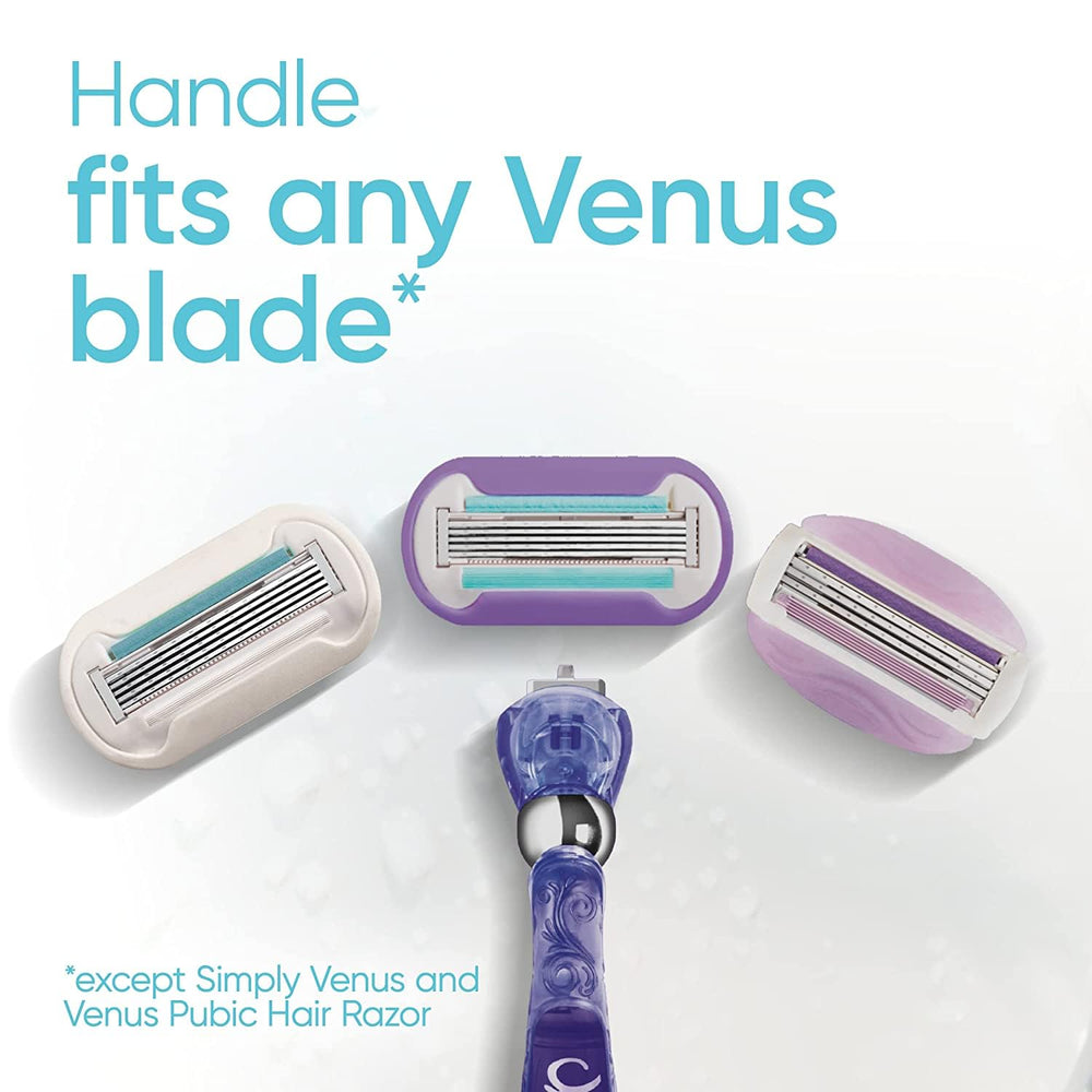 Gillette Venus Swirl packaging and convenience for everyday grooming