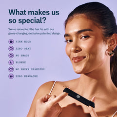 GIMME banda para cabello grueso funciona en texturas distintas para estilos lisos o rizados.