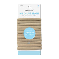 Bandas medianas sin costura GIMME Beauty rubio para ajuste cómodo