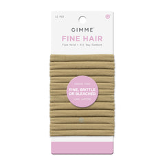 GIMME Beauty Bandas para pelo fino sin dent: agarre suave y sin marcas.
