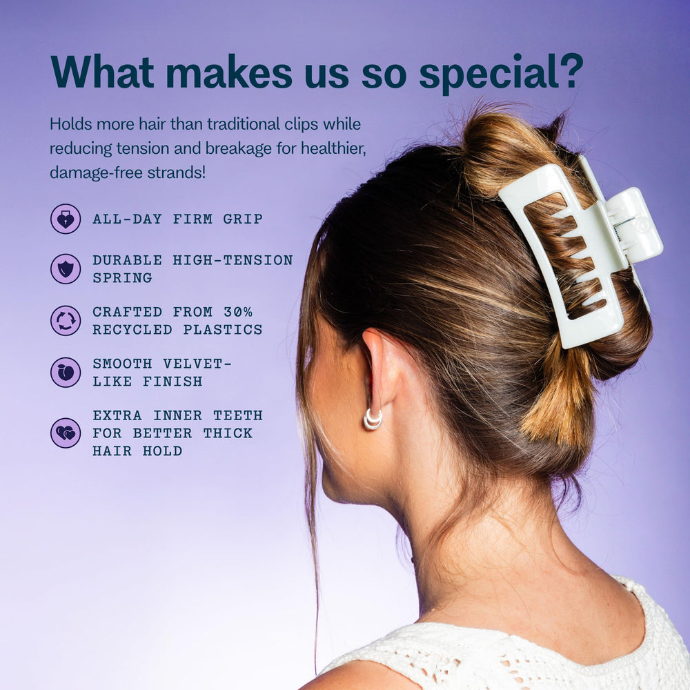 Gancho GIMME Beauty de pelo doble, diseño ergonómico para uso diario