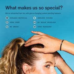 GIMME Beauty low-profile band shown in braid for comfortable, even tension throughout long wear.