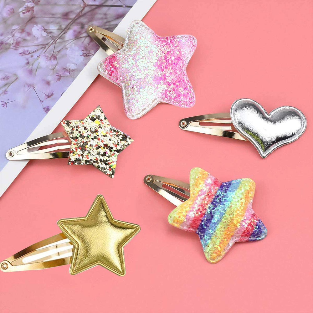 Gingbiss multi-style clip set offers versatile looks for kids.
