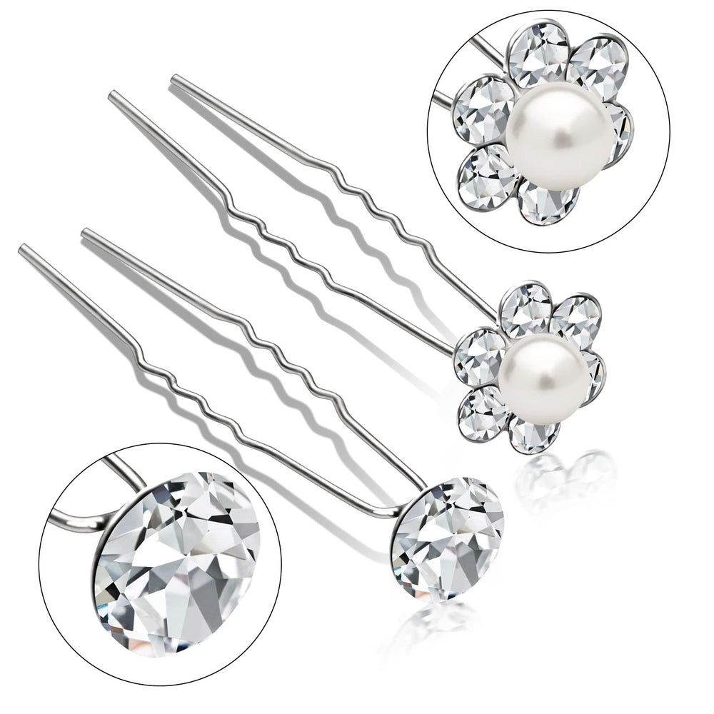 Gingbiss 7-pearl inlay pin brings classic elegance to formal hairstyles
