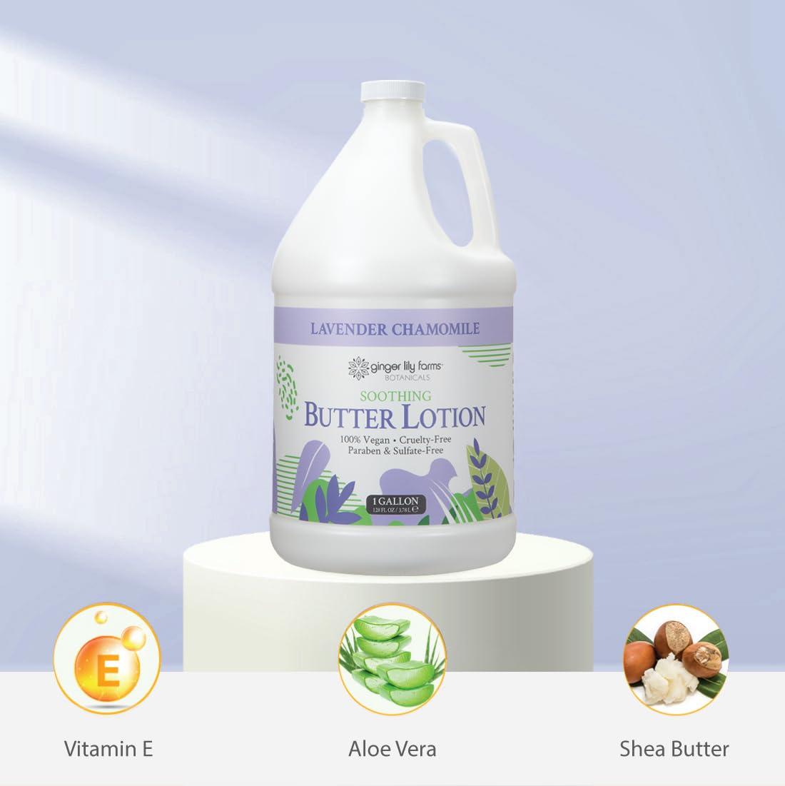 Ginger Lily Farms Botanicals aloe vera soothes irritated skin