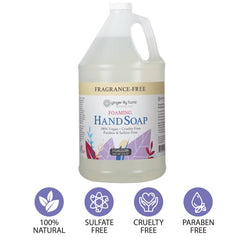 Ginger Lily Farms Botanicals creamy foaming lather for gentle cleansing
