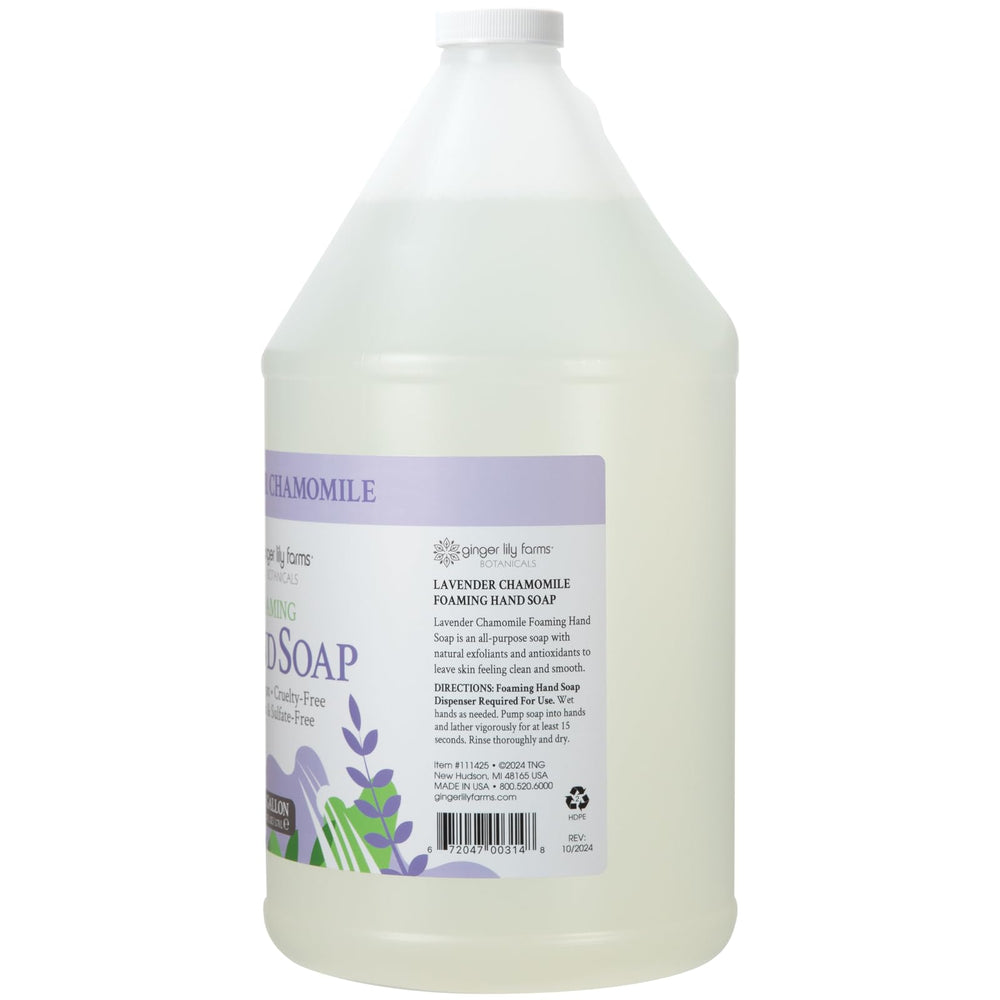 Aromas de lavanda camomila, relajantes, ideal para un lavado suave y calmante.