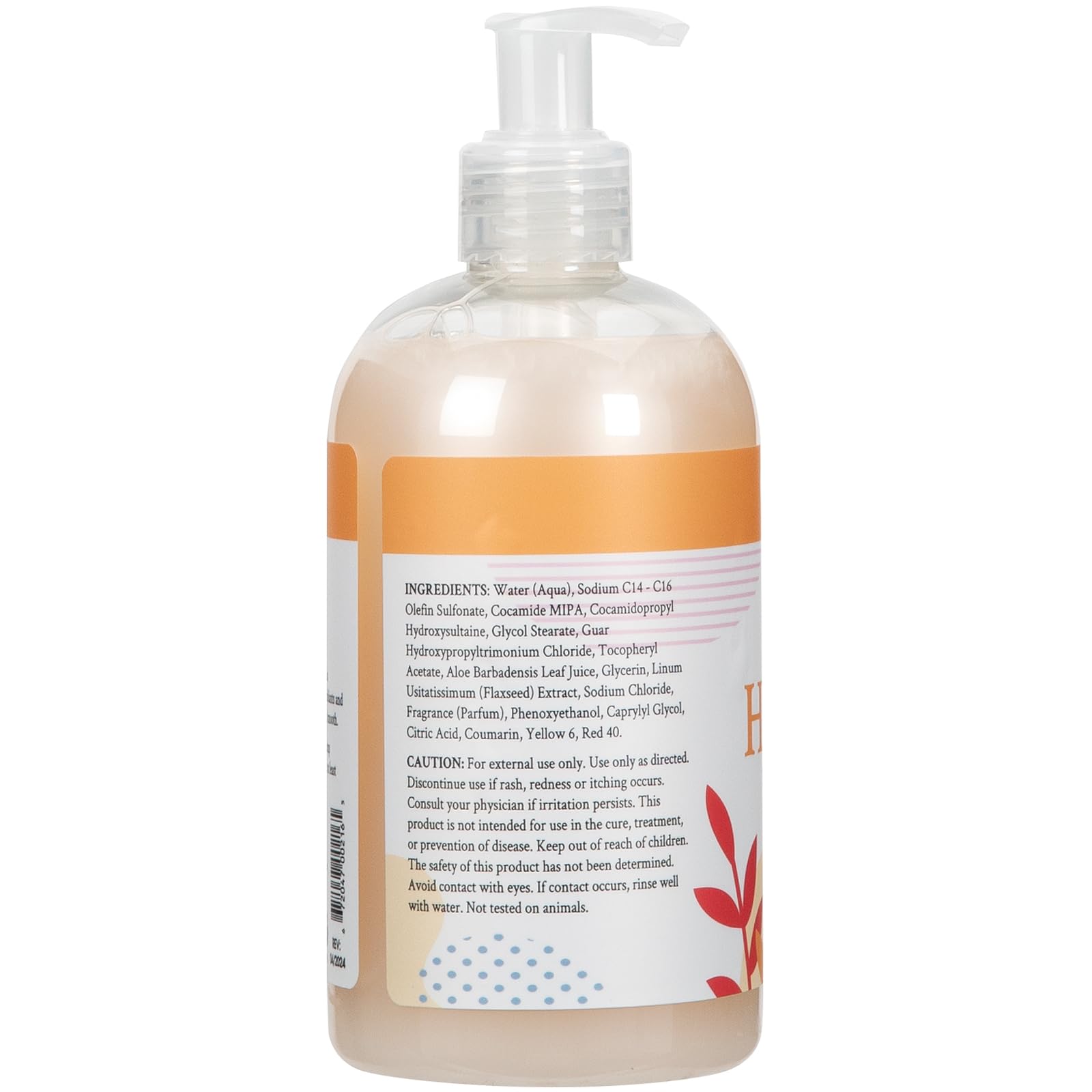 Ginger Lily Farms Botanicals hand soap ingredients blend with vitamins and botanicals.