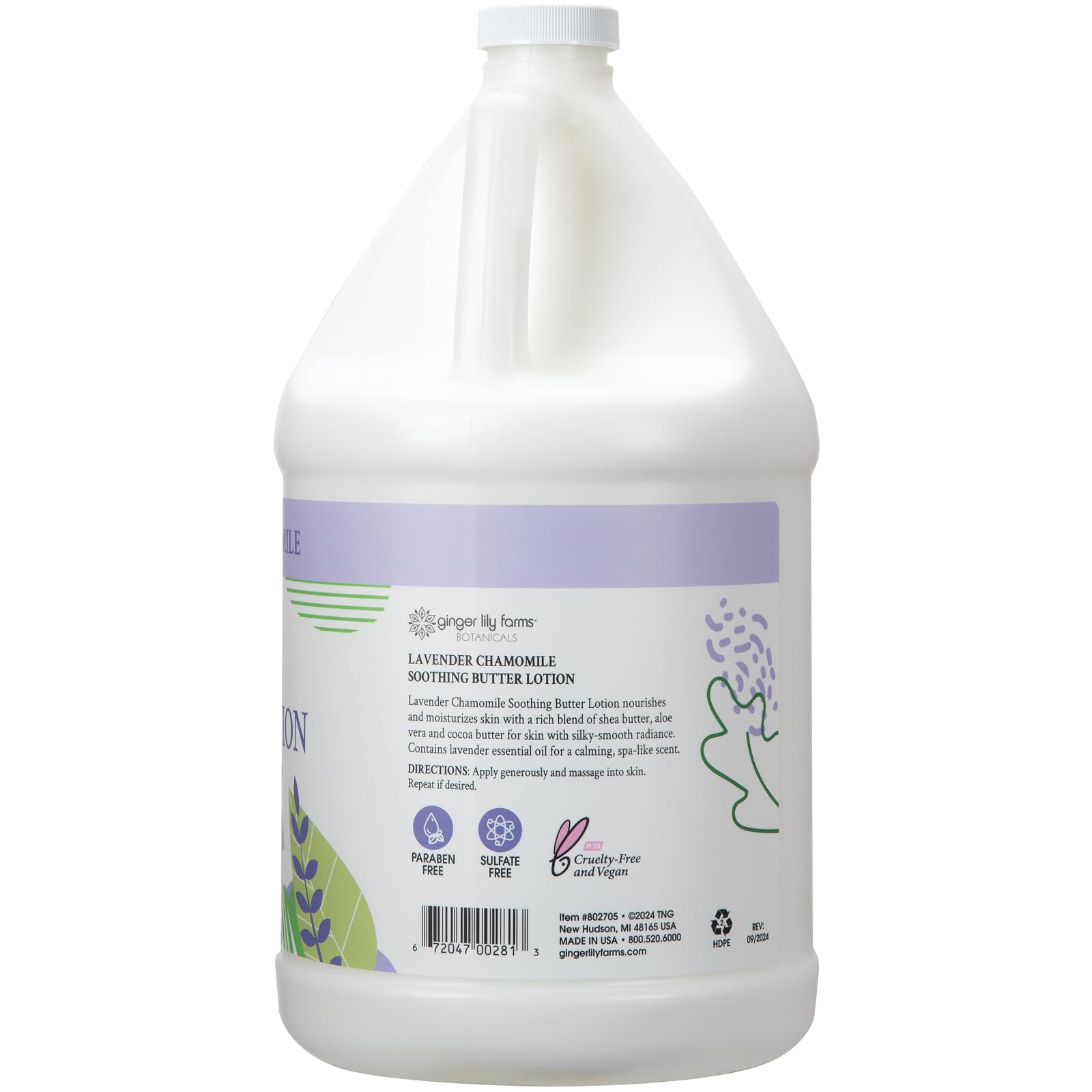 Ginger Lily Farms Botanicals lavender chamomile aroma creates daily calm