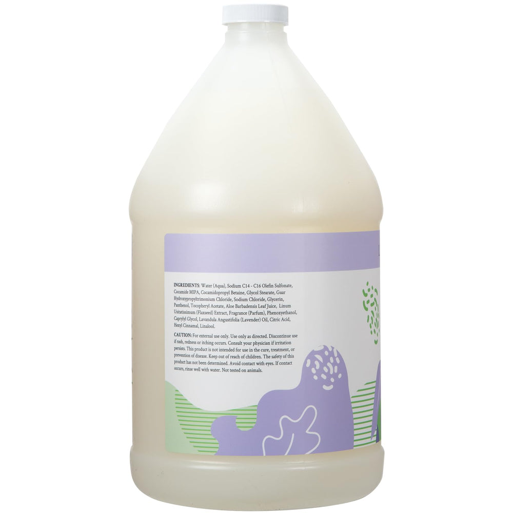 Ginger Lily Farms Botanicals moisturizing shampoo lather delivering deep hydration
