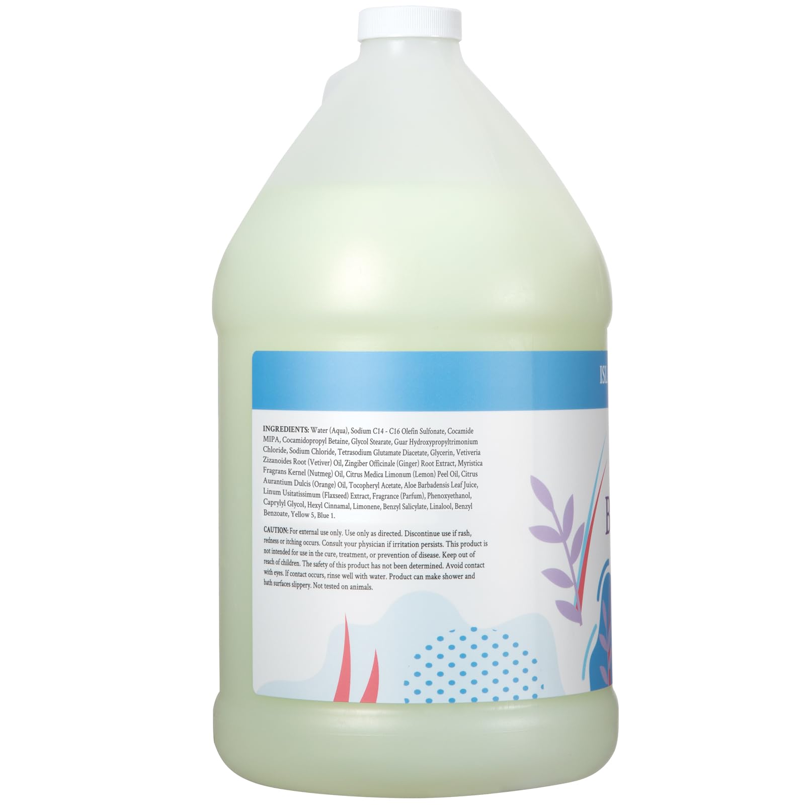 Gallon refill pack from Ginger Lily Farms Botanicals for eco-friendly shower refills.