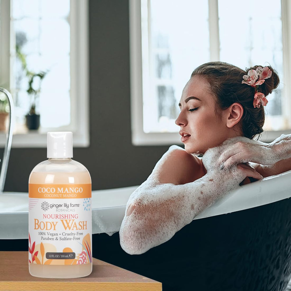 Ginger Lily Farms Coco Mango ingredients emphasize naturally derived vegan formula