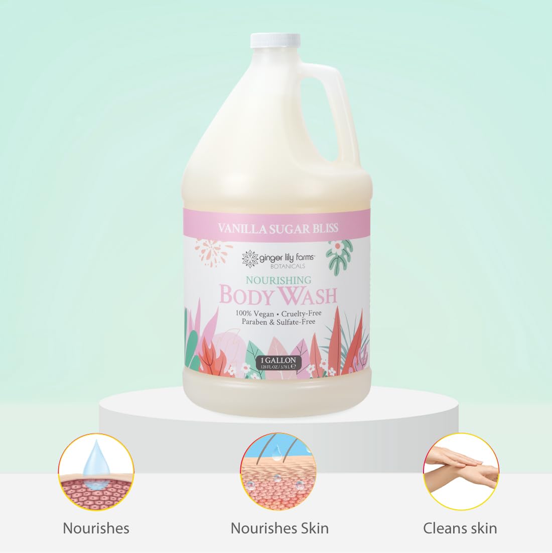Ginger Lily Farms Botanicals is cruelty-free and vegan-certified.