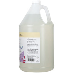 Ginger Lily Farms Botanicals unscented foaming soap close-up highlighting fragrance-free formula