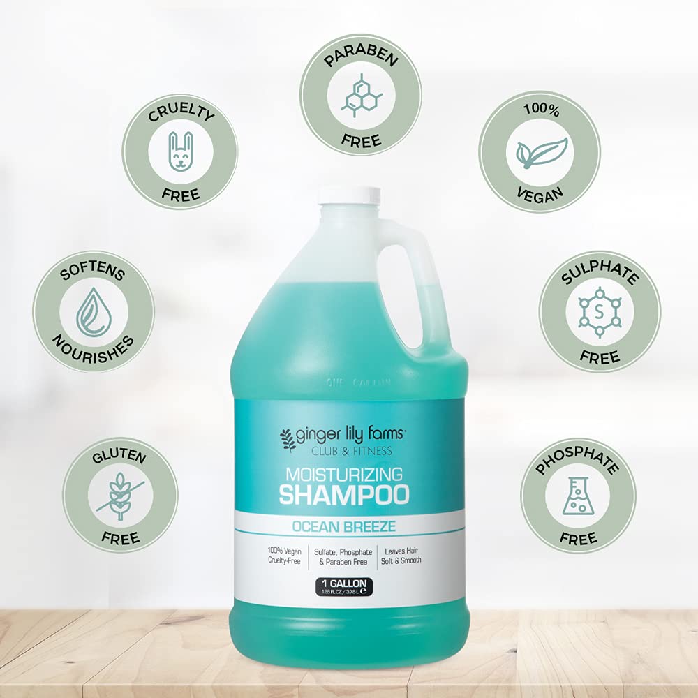 Aroma brisa marina de Ginger Lily Farms Club & Fitness durante la ducha