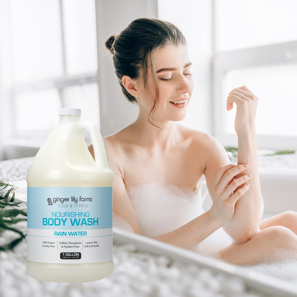 Ginger Lily Farms Club & Fitness: envase relleno de 1 galón para gimnasios