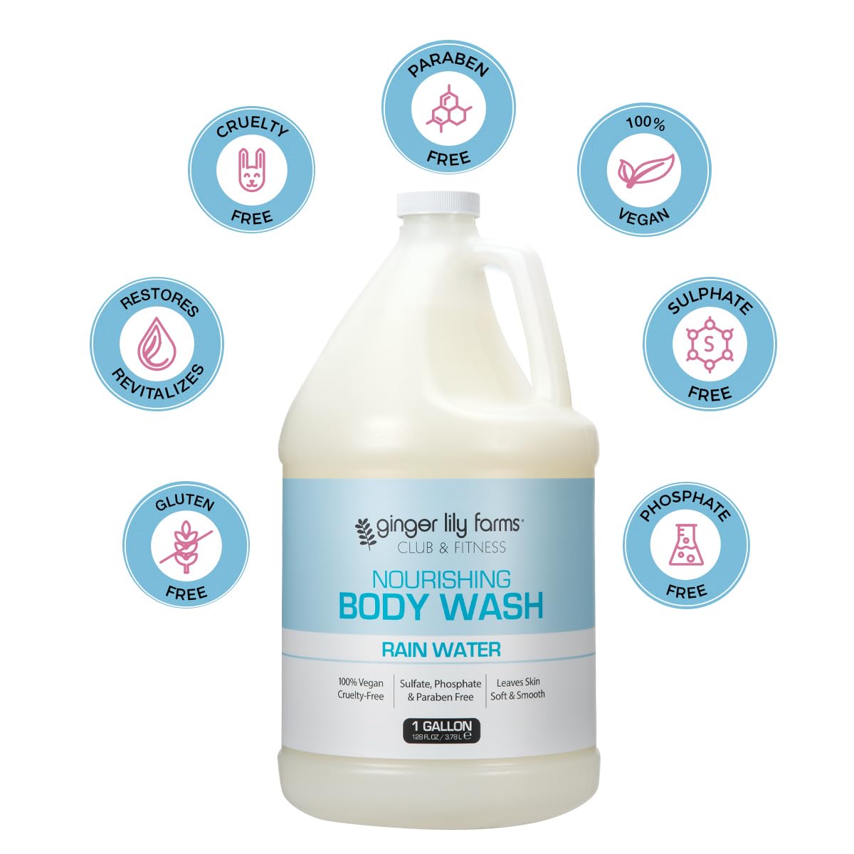 Ginger Lily Farms Club & Fitness: ingredientes naturales que hidratan