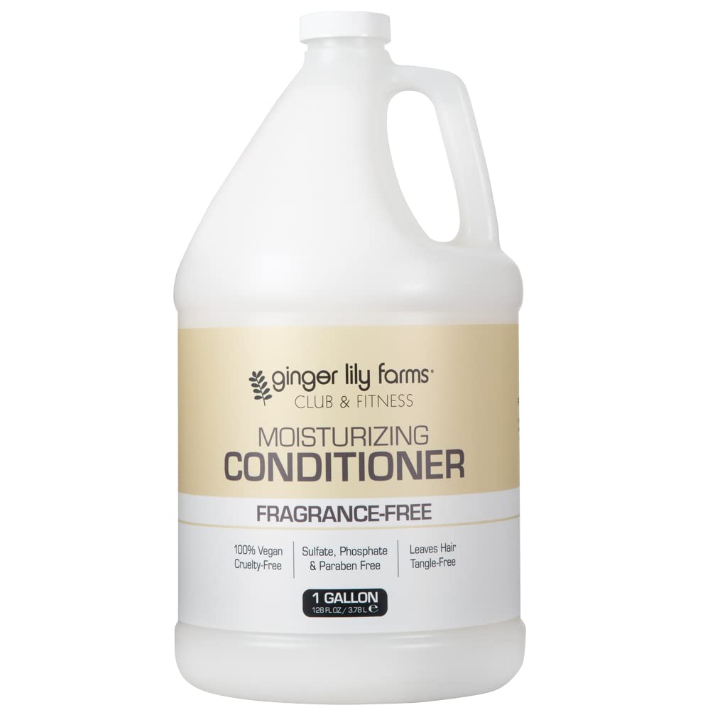 Ginger Lily Farms Club & Fitness moisturizing conditioner bottle for all hair types