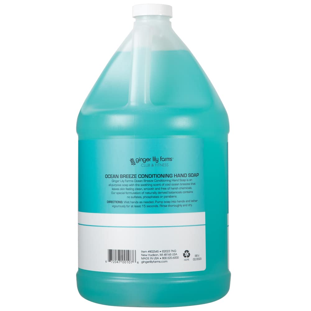 Ginger Lily Farms conditioning-lather closeup highlights silky foam for gentle cleansing.