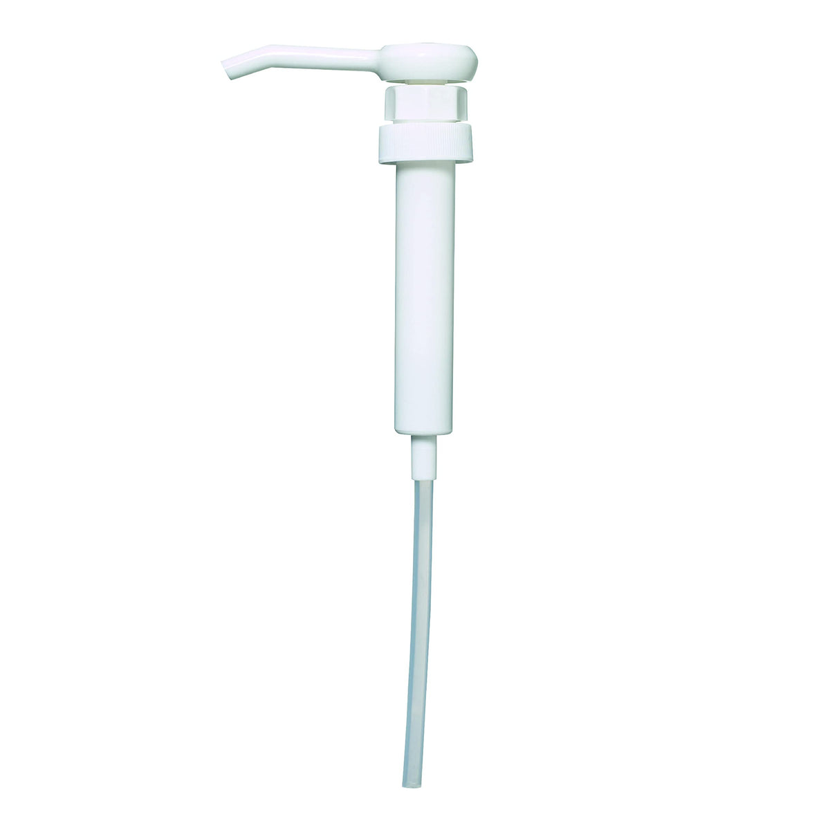 Ginger Lily Farms gallon pump dispensing one ounce with precision for consistent pours.