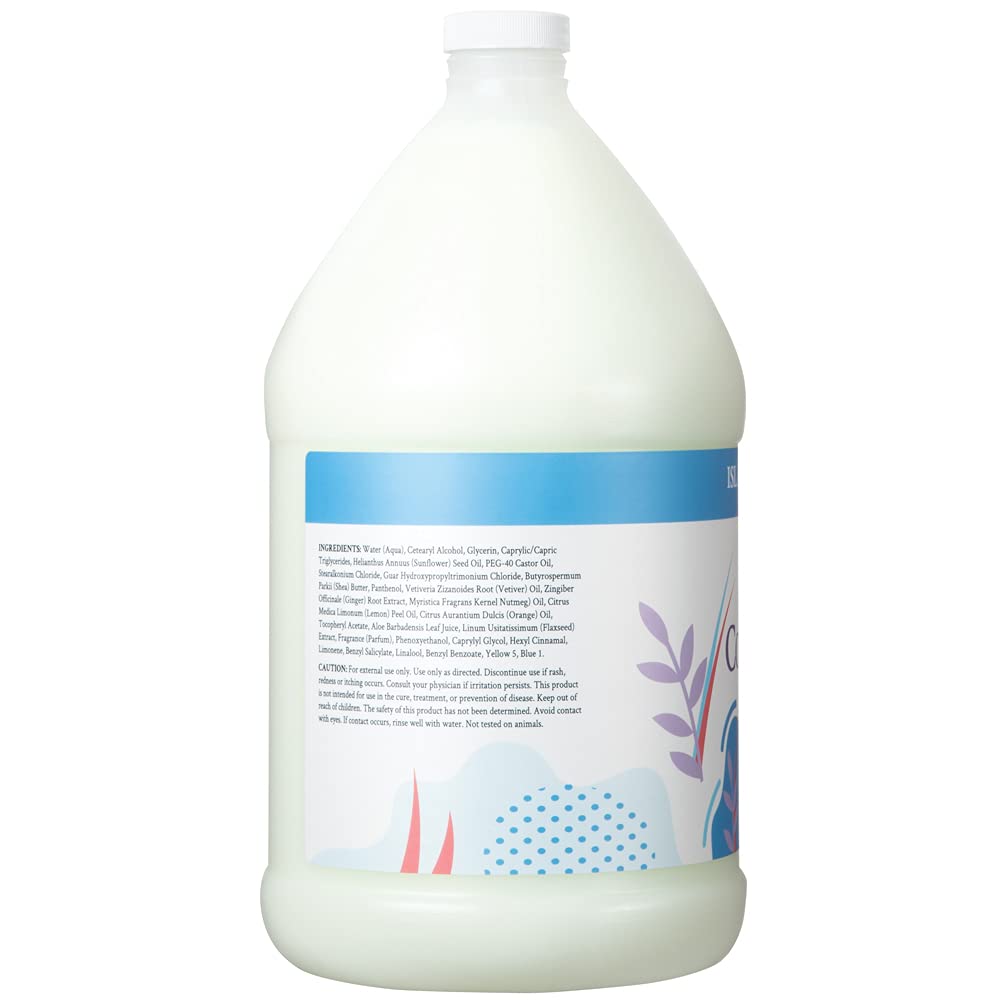 Texture closeup of Island Tranquility conditioner signaling rich hydration.