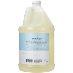Etiqueta del jabón de manos Ginger Lily Farms inspira confianza.