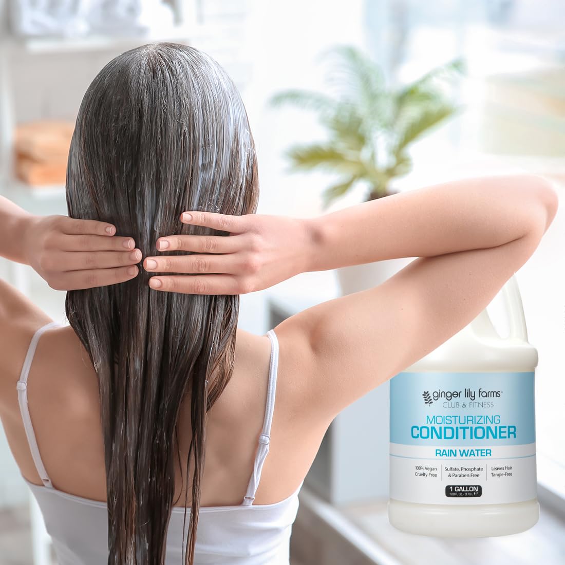 Ginger Lily Farms Uso en Casa y Club para cabello suave.