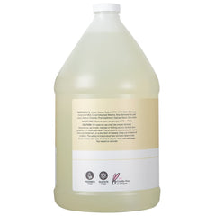 Ginger Lily Farms vegan cruelty-free label visible on premium hand soap.